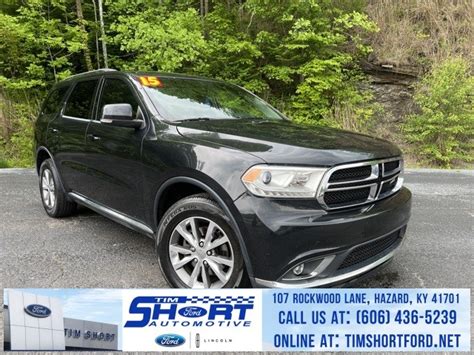 Pre Owned 2015 Dodge Durango Limited 4d Sport Utility Tim Short Auto Group