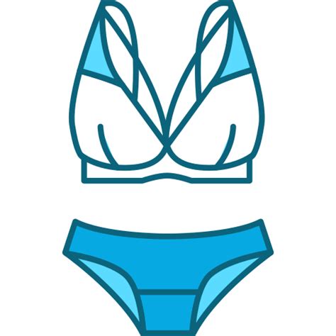 Lingerie Generic Blue Icon