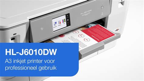 Hl J Dw Professionele Brother A Kleuren Inkjet Printer Met Wifi