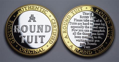 Extremely Rare A Round Tuit Coin Tpresent Etsy