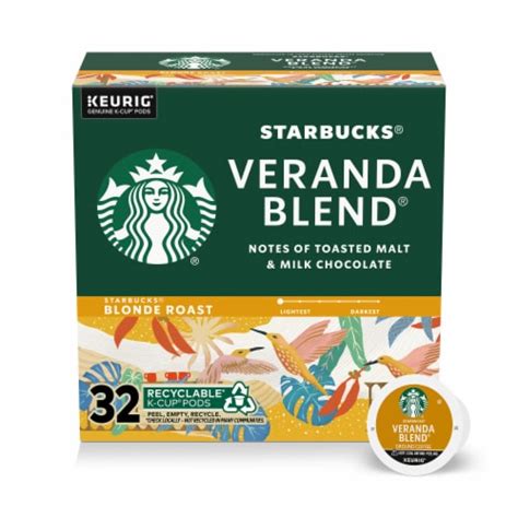 Starbucks Veranda Blend Blonde Roast K Cup Coffee Pods Ct Ralphs