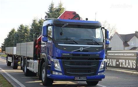 VOLVO FM460 Flatbed Truck For Sale Poland Daleszyce QV31731