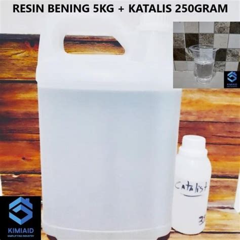 Jual Resin Bening Kg Katalis Gram Resin Bening Resin Polyester Di