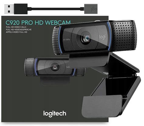 KAMERA INTERNETOWA LOGITECH C920 PRO FULL HD 1080p Z DETEKCJĄ RUCHU