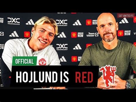 Rasmus H Jlund Welcome To United Official Manchester United