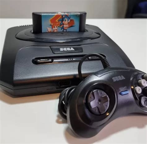 Mega Drive 3 Controle 6 Botões Original E Sonic 2 Original MercadoLivre