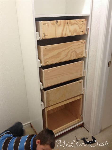 Drawers And Drawer Slides Master Closet Makeover My Love 2 Create