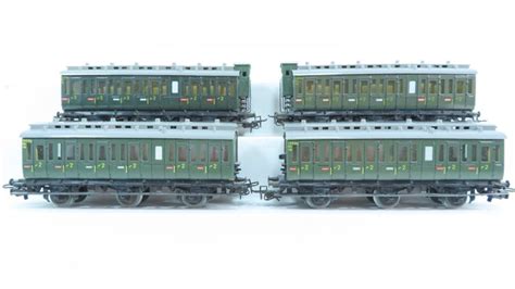 Märklin H0 4004 4005 Passenger carriage 4x 3 axle Catawiki