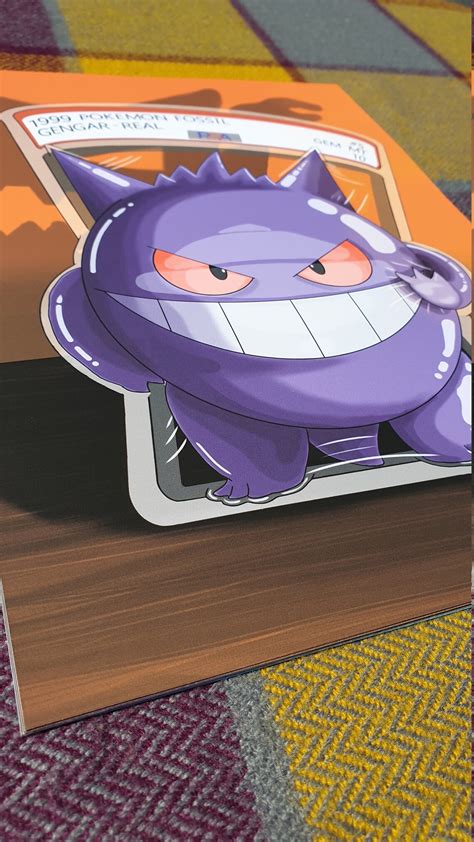 Gengar Pokemon Card Print Pokemon Collector Gift Idea. Home | Etsy