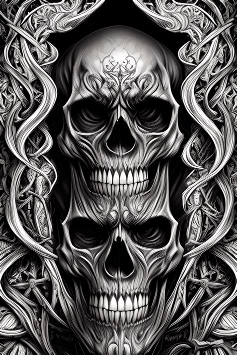 Vampire Skull Graphic · Creative Fabrica