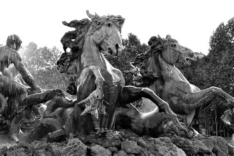 Obrazy čierna A Biela Pamätník Francúzsko Socha Monochrome