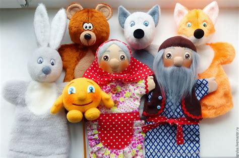 (на заказ)Перчаточные куклы: основные персонажи в интернет-магазине на ...