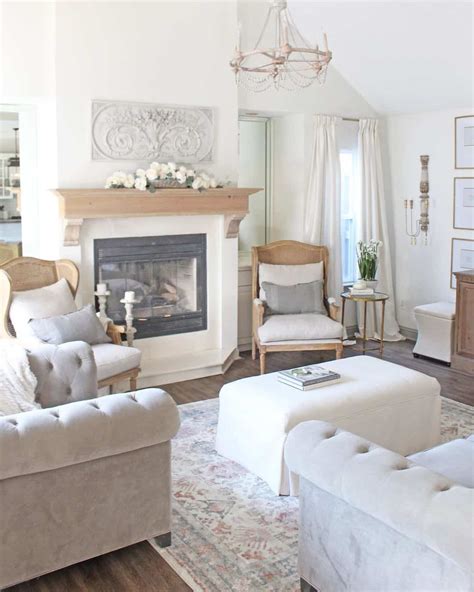 Beige Living Room Ideas With Antique Décor - Soul & Lane