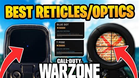 The Best Reticles And Optics For Your Playstyle In Warzone How To