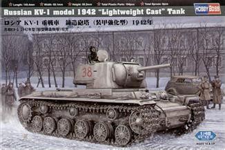 Russia Kv Model Lightweight Cast Tank Scale Hobby Boss