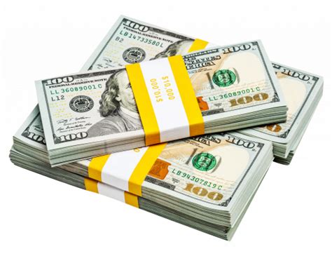 Доллары (пачки) в пнг без фона