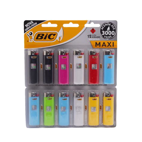 Isqueiro Bic Maxi Unidades