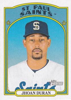 Topps Heritage Minor League Jhoan Duran Trading Card Database