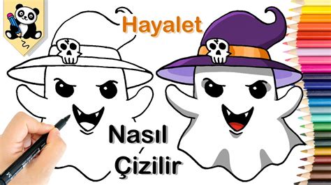 Hayalet Nasıl Çizilir Hayalet Çizimi Kolay Hayalet Resmi How to