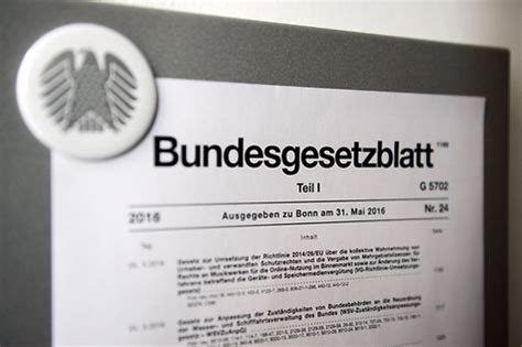 Deutscher Bundestag - Bundesgesetze und Verordnungen können künftig ...