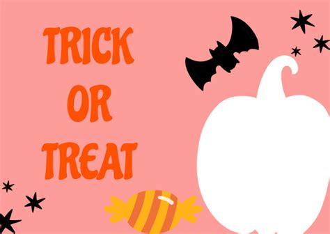 Trick Or Treat Template Postermywall