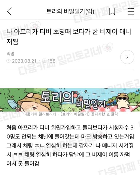 Daum 카페