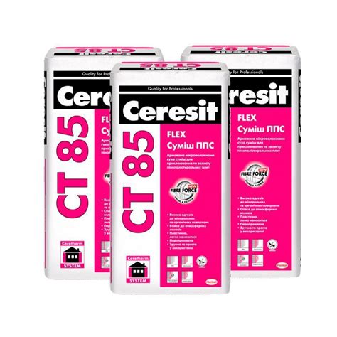 СТ-85 CERESIT, клей-штукатурка для пенополистерола - купить в ...