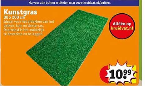 Kunstgras Aanbieding Bij Kruidvat Folders Nl