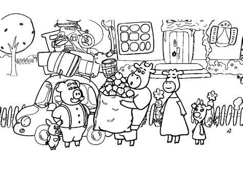 Раскраски оранжевая корова для малышей распечатать или скачать бесплатно