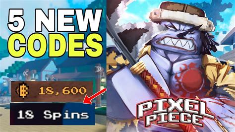 New Update Pixel Piece Redeem Codes New Pixel Piece Redeem Code