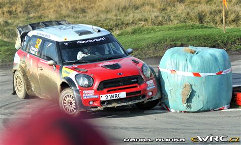 Meeke Kris Nagle Paul Mini John Cooper Works WRC Wales Rally GB 2011