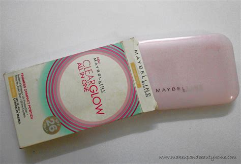 Maybelline Clear Glow All In One Fairness Compact Powder Nude Beige Review Swatches And Photos