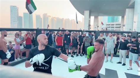 Andrew Tate Sparring In Dubai YouTube