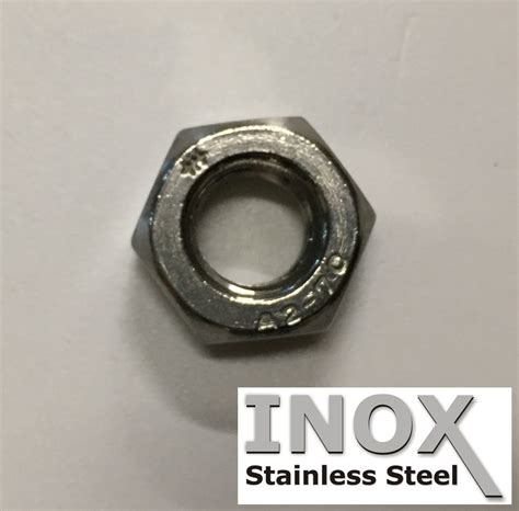 Dadi Esagonali Inox Variante Diametro Pezzi