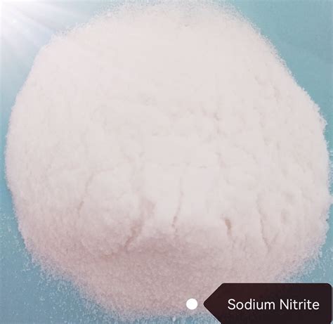 Sodium Nitrite 99 Industrial Grade 25kg Bags HS Code 28341000 China