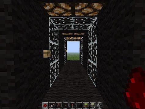 3x3 Redstone Door Minecraft Map