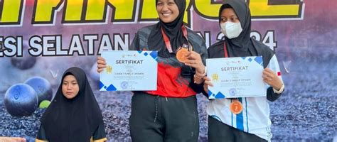 atlet asal bonebone raih medali perunggu  kejurda petanque se sulsel