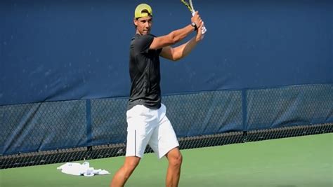 Rafael Nadal Backhand Return Of Serve 2013 Cincinnati Open