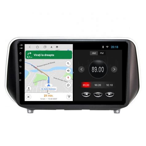 Navigatie Dedicata Cu Android Hyundai Santa Fe IV Dupa 2018 1GB RAM