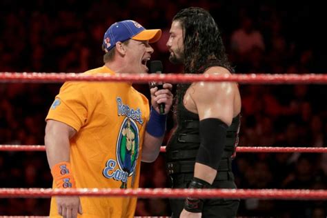 Wwe John Cena Vs Roman Reigns As Summerslam 2021 Main Event Still On Track Report