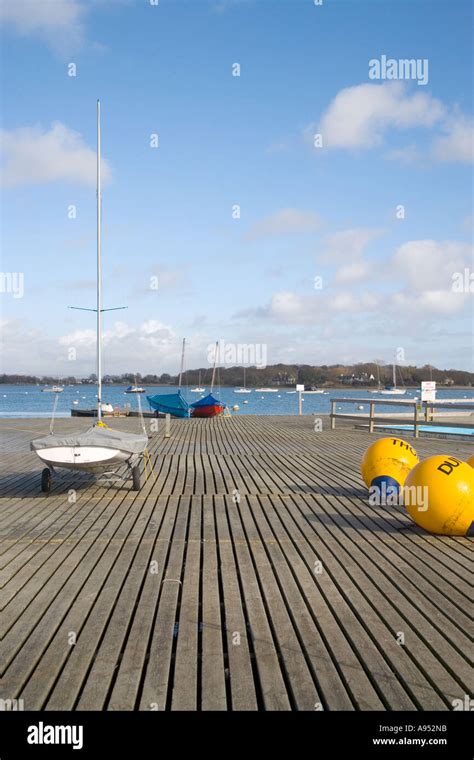 jetty at itchenor sailing club Stock Photo - Alamy