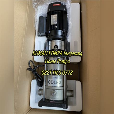 Jual Pompa Booster Vertical Multistage Maxon Cdlf Phase Di Lapak