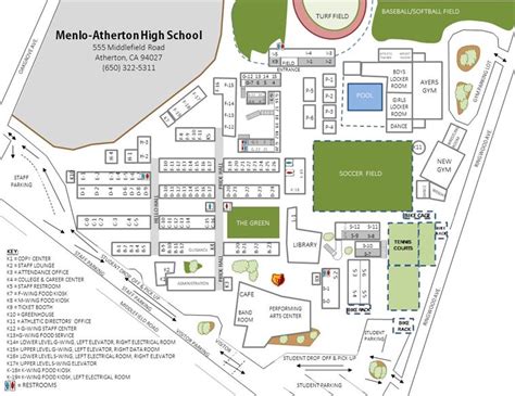 Menlo School Campus Map