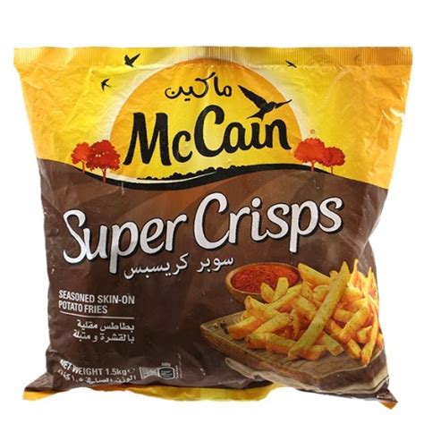 Buy McCain Super Crisp Fries 1.5 kg | توصيل Taw9eel.com