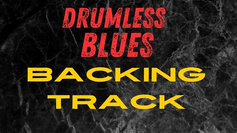 Smokin Blues Jam Backing Track Bpm Youtube