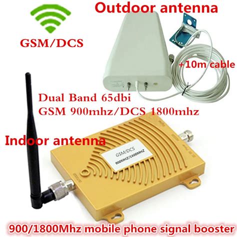 Full Sets Dual Band Gsm G Repeater Gsm G Lte Fdd Db Gain