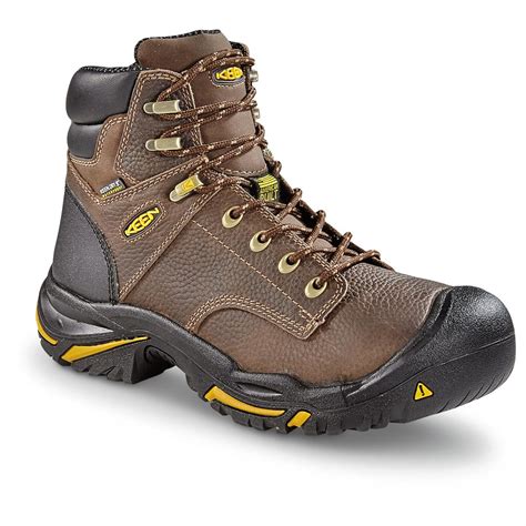 KEEN Utility Men's Mt. Vernon Waterproof 6" Soft Toe Boots - 658036 ...