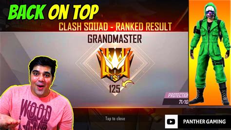 Grandmaster In Clash Squad Ranked 🔥🔥 Best Gameplay Garena Free Fire