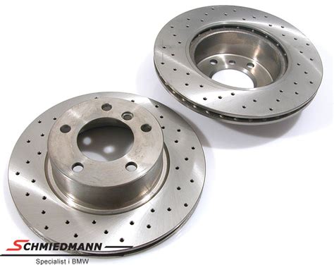 Racing Brake Discs Front Set X Mm Ventilated With Holes Zimmermann