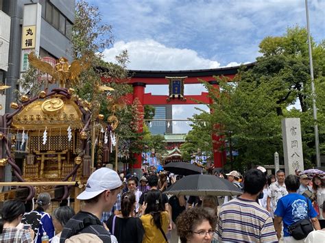 深川八幡祭り（富岡八幡宮例大祭）水かけ祭り2023に行ってきました 雑感ノート Mako